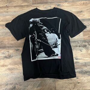 Black Graphic Short Sleeve Tee